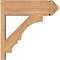 Ekena Millwork Balboa Smooth Arts and Crafts Outlooker, Western Red Cedar, 7 1/2"W x 22"D x 22"H OUT08X22X22BOA03SWR - alternate 3